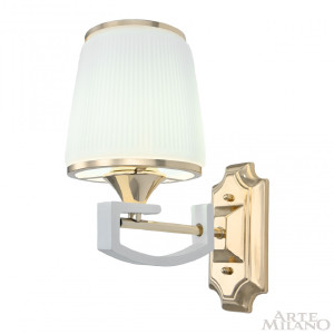 Настенное бра Florentia-2457 302457/1W Wh/Gd