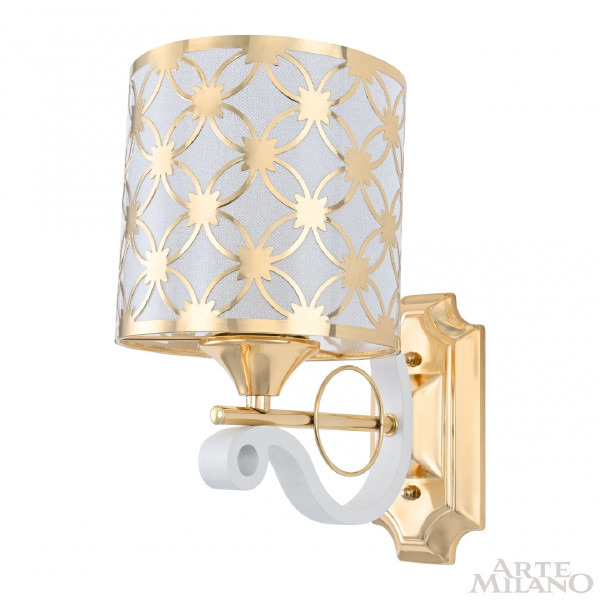 Настенное бра Florentia-3097 303097/1W Wh/Gd