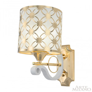 Настенное бра Florentia-3097 303097/1W Wh/Gd