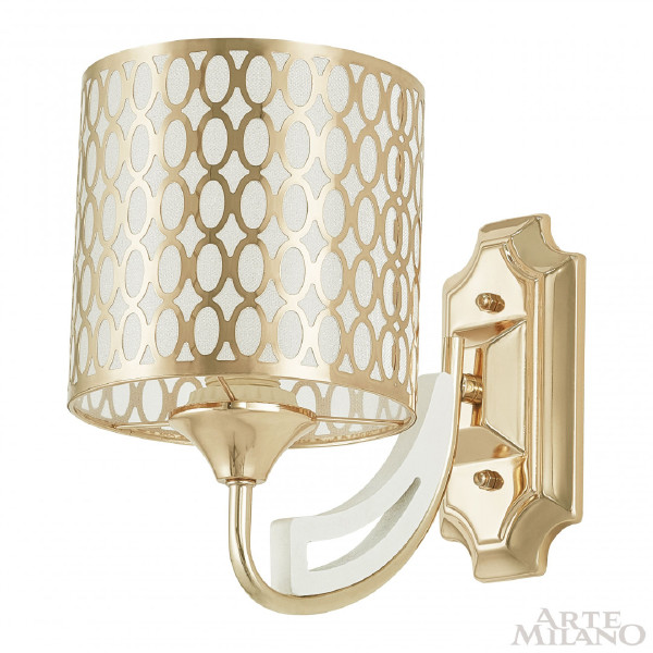 Настенное бра Florentia-3387 303387/1W Wh/Gd