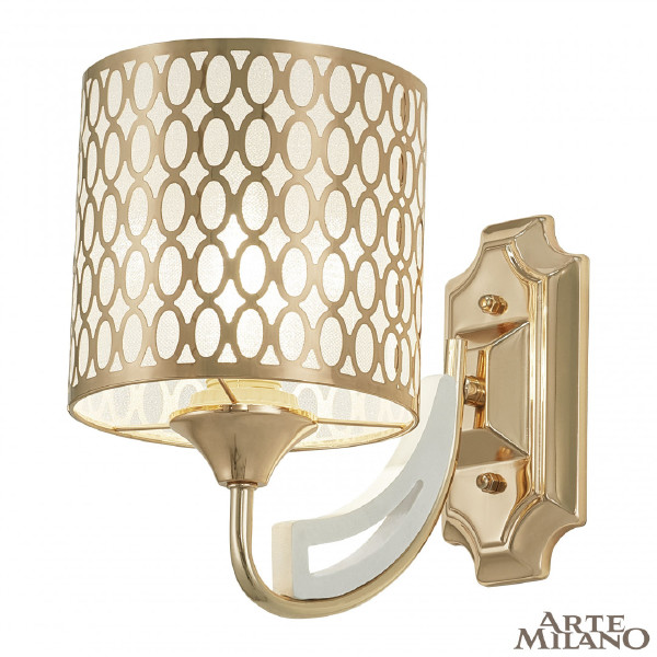 Настенное бра Florentia-3387 303387/1W Wh/Gd