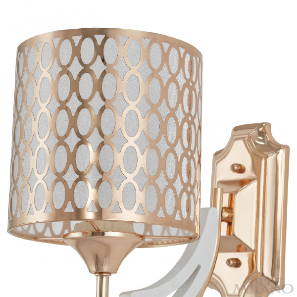 Настенное бра Florentia-3387 303387/1W Wh/Gd