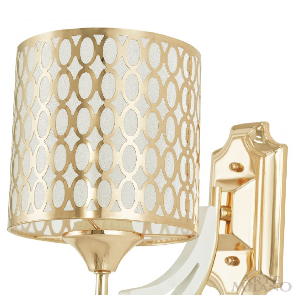 Настенное бра Florentia-3387 303387/1W Wh/Gd