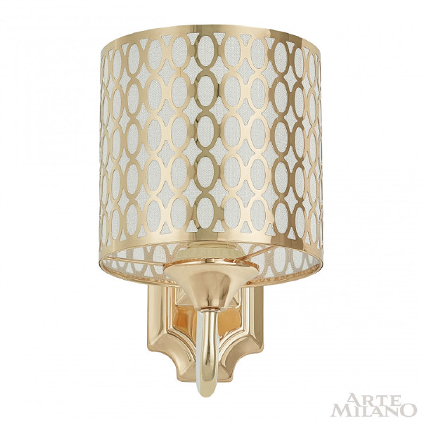Настенное бра Florentia-3387 303387/1W Wh/Gd