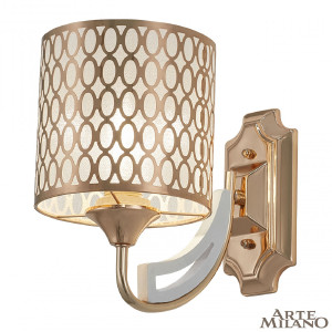Настенное бра Florentia-3387 303387/1W Wh/Gd