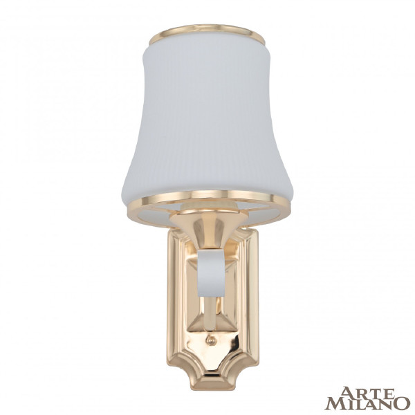 Настенное бра Florentia-3987 303987/1W Wh/Gd