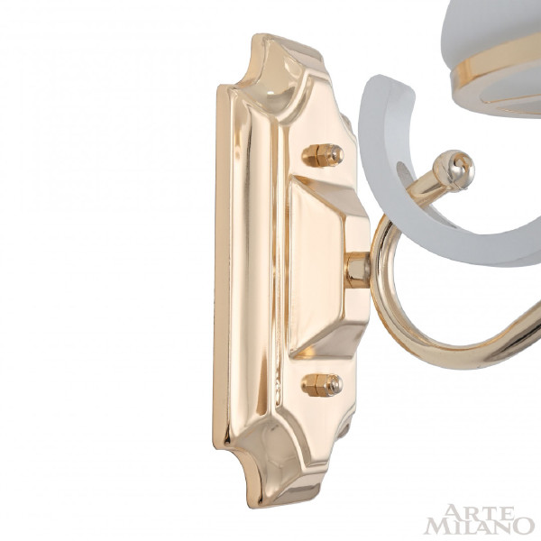 Настенное бра Florentia-3987 303987/1W Wh/Gd