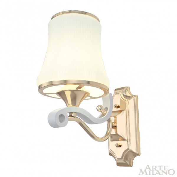 Настенное бра Florentia-3987 303987/1W Wh/Gd