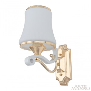 Настенное бра Florentia-3987 303987/1W Wh/Gd