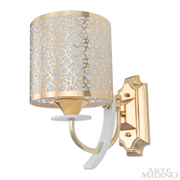 Настенное бра Florentia-6067 306067/1W Wh/Gd