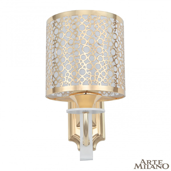 Настенное бра Florentia-6067 306067/1W Wh/Gd