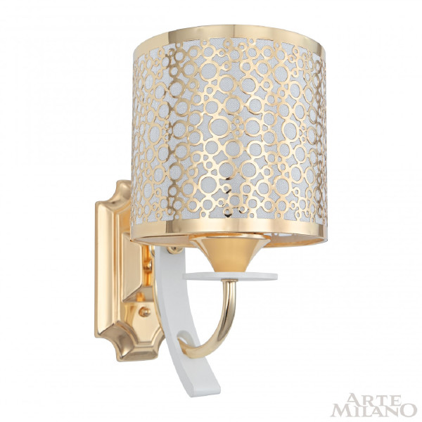 Настенное бра Florentia-6067 306067/1W Wh/Gd