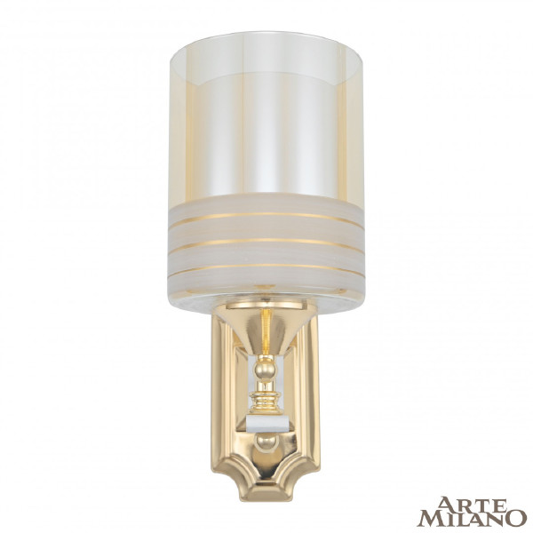 Настенное бра Florentia-6087 306087/1W Wh/Gd