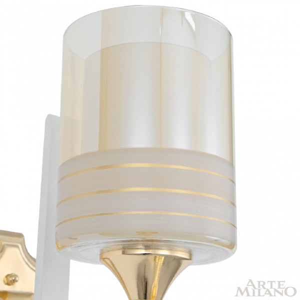 Настенное бра Florentia-6087 306087/1W Wh/Gd