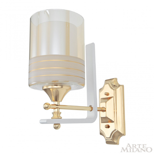 Настенное бра Florentia-6087 306087/1W Wh/Gd