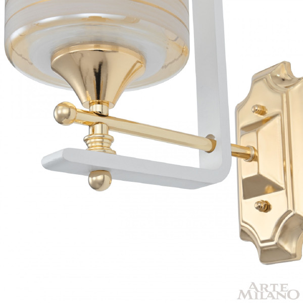 Настенное бра Florentia-6087 306087/1W Wh/Gd