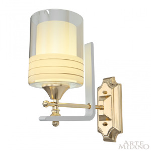 Настенное бра Florentia-6087 306087/1W Wh/Gd