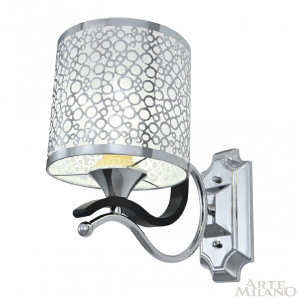 Настенное бра Florentia-6787 306787/1W Bk/Ni