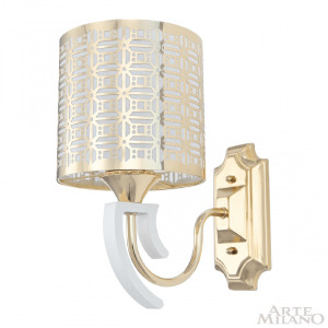 Настенное бра Florentia-8857 308857/1W Wh/Gd