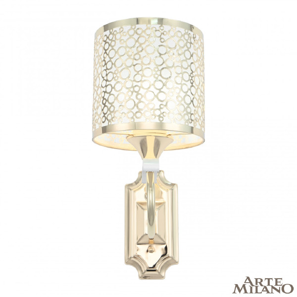 Настенное бра Florentia-9787 309787/1W Wh/Gd