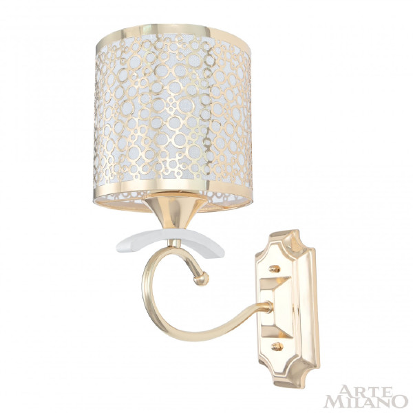 Настенное бра Florentia-9787 309787/1W Wh/Gd