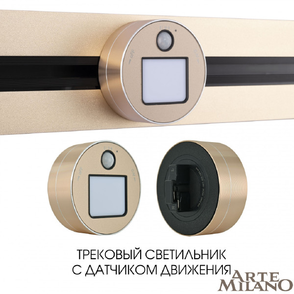 Трековый светильник Am-track-sockets 380011TLS/LWS Gold