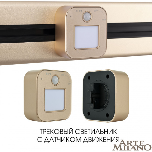 Трековый светильник Am-track-sockets 380022TLS/LWS Gold