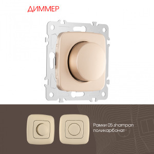 Диммер Am-205 205.48-1.shampan