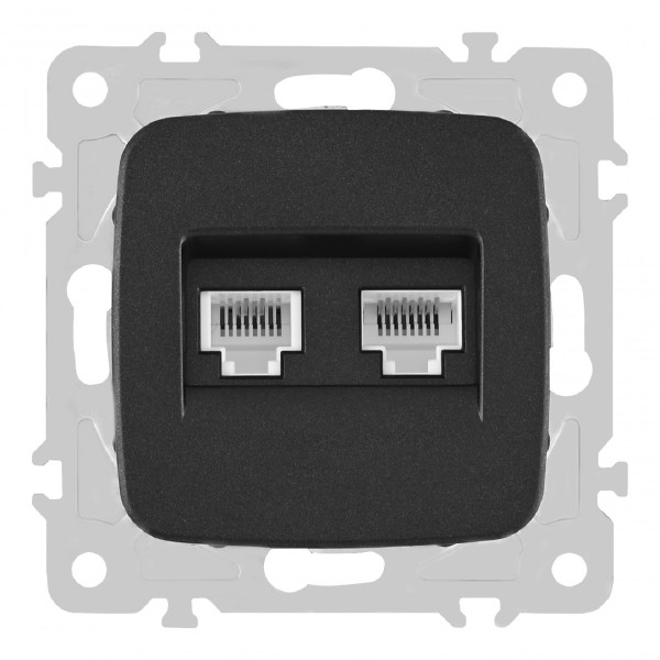 Розетка Am-205 205.44-1.black