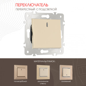 Выключатель Am-203 203.35-1.shampan