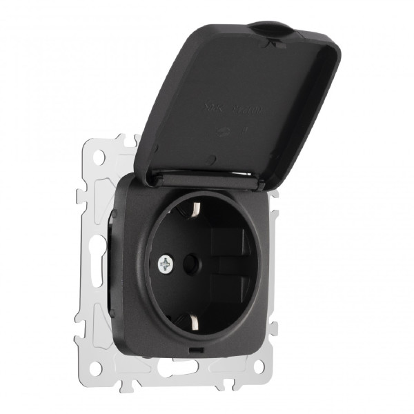 Розетка Am-205 205.41-1.black