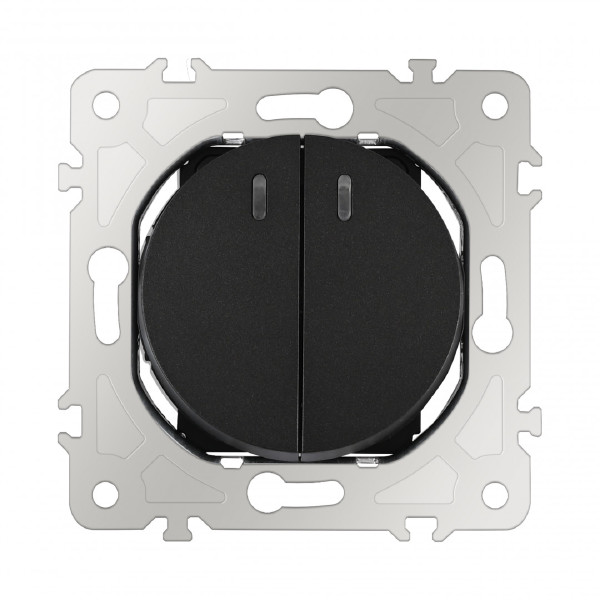 Выключатель Am-202 202.33-2.black