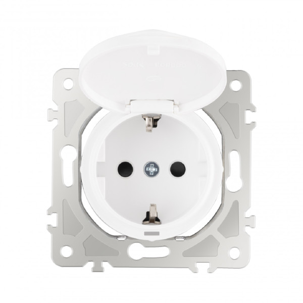 Розетка Am-202 202.41-1.white