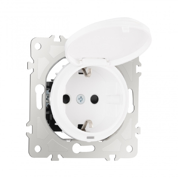 Розетка Am-202 202.41-1.white