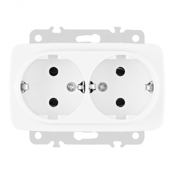 Розетка Am-205 205.40-2.white