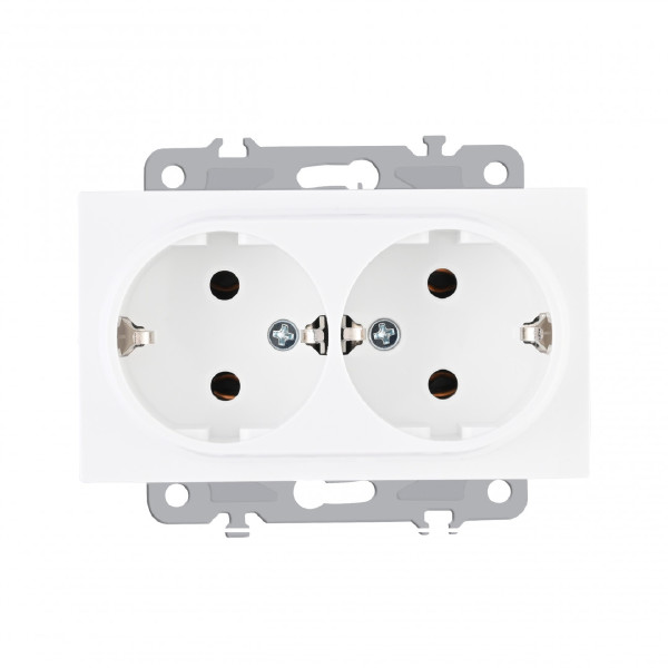 Розетка Am-206 206.40-2.white