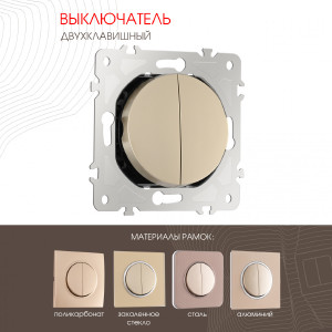 Выключатель Am-202 202.30-2.shampan