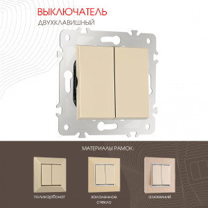 Выключатель Am-203 203.30-2.shampan