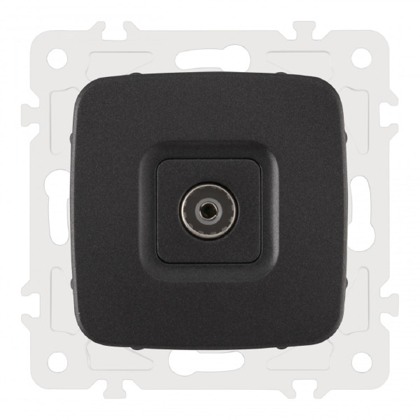 Розетка Am-205 205.43-1.black