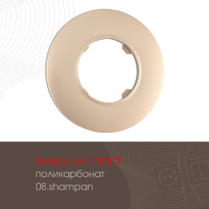 Рамка Am-502.08 502.08-1.shampan