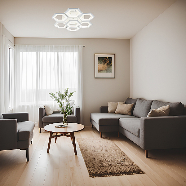Потолочная люстра Hexagon 10204/7LED