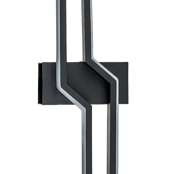 Настенный светильник Rail 10219/2LED Black