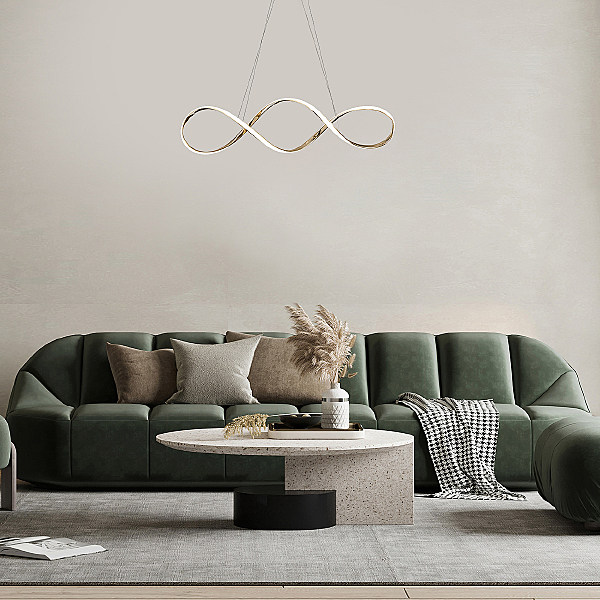 Подвесная люстра Knot 10236/1LED Gold