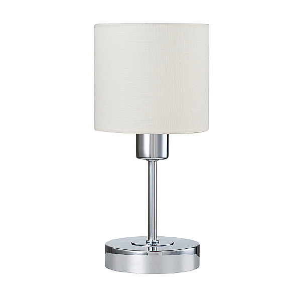 Настольная лампа Denver 1109/1 Chrome/Beige