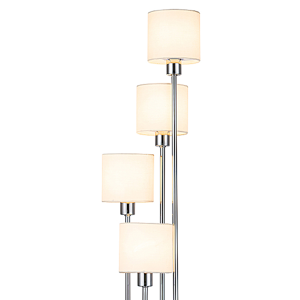 Торшер Denver 1109/4 Chrome/Beige