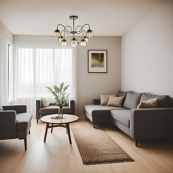 Потолочная люстра Cobra 1147/8P