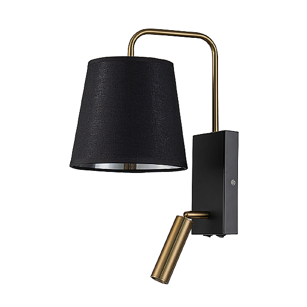 Настенное бра Comfy 589/1A Black