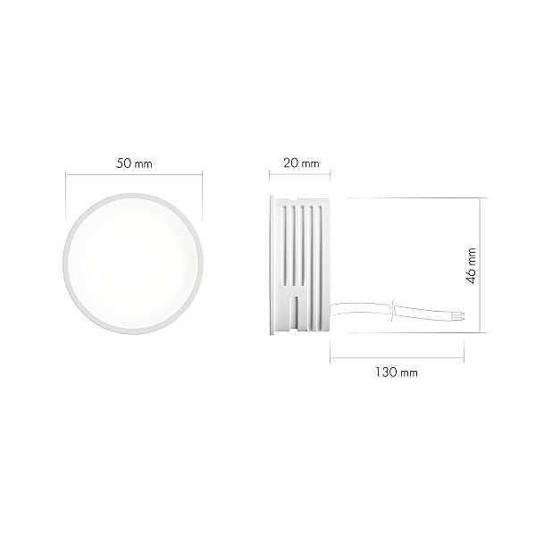 Светодиодная лампа Slim Led DK3000-7W-M