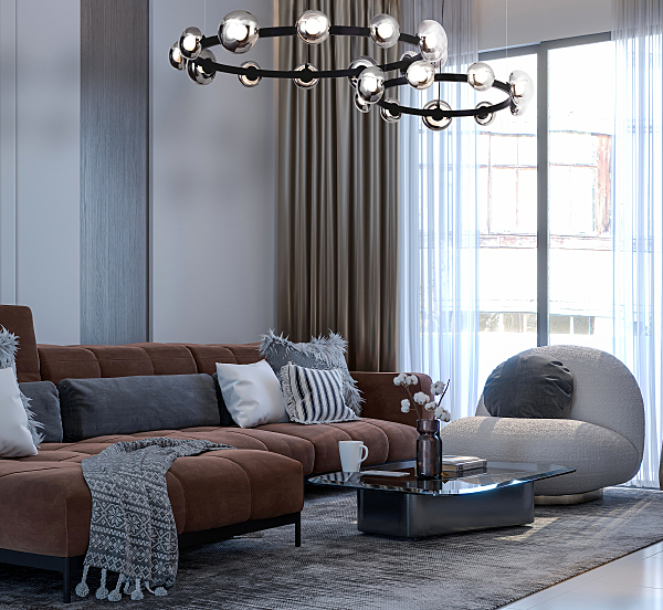 Подвесная люстра Svamp 4517-12P