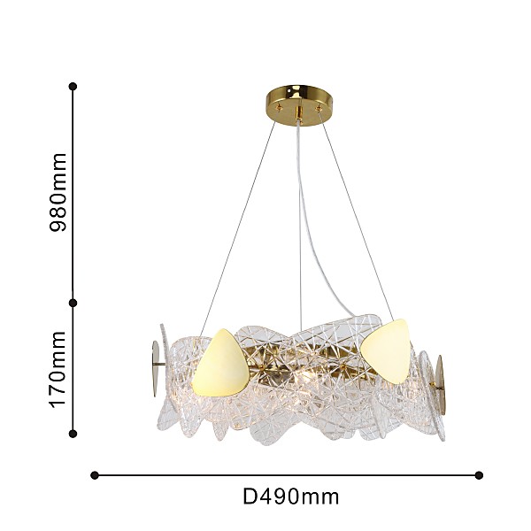 Подвесная люстра Krakle 4249-6P